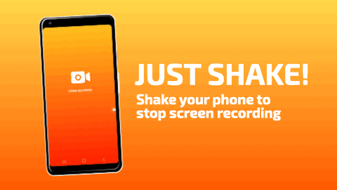 Vidma Shake to stop recording