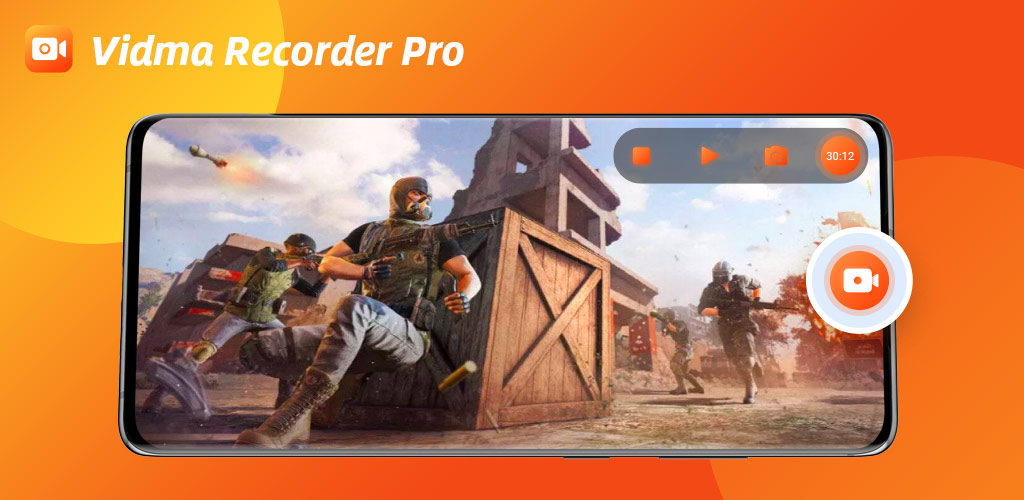 Vidma Screen Recorder App mobile gamers 