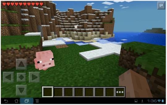 Android mobile games Minecraft